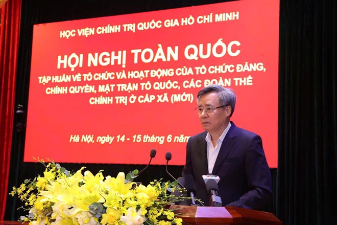 Không bầu cấp ủy khóa mới trong trường hợp hợp nhất