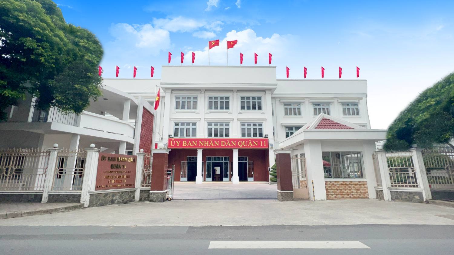 The new Binh Thoi ward headquarters is at the People's Committee of District 11 (HCMC). Photo: District 11 People's Committee