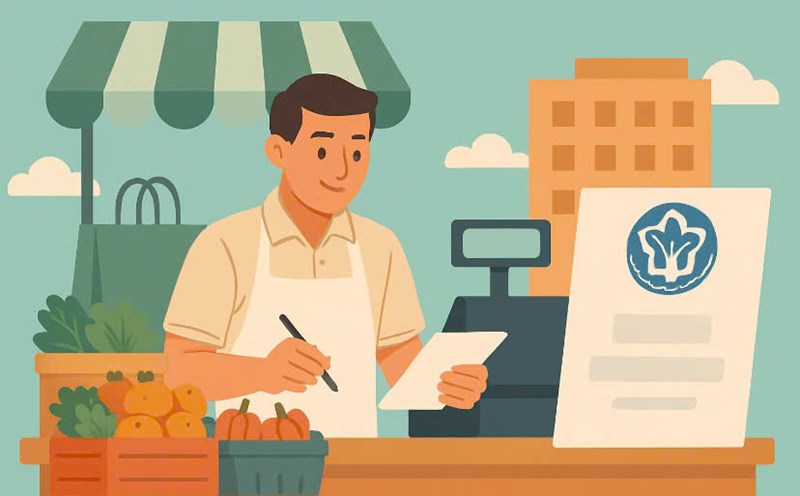 Do business owners who are receiving pensions have to participate in compulsory social insurance? Graphics: Huong Giang
