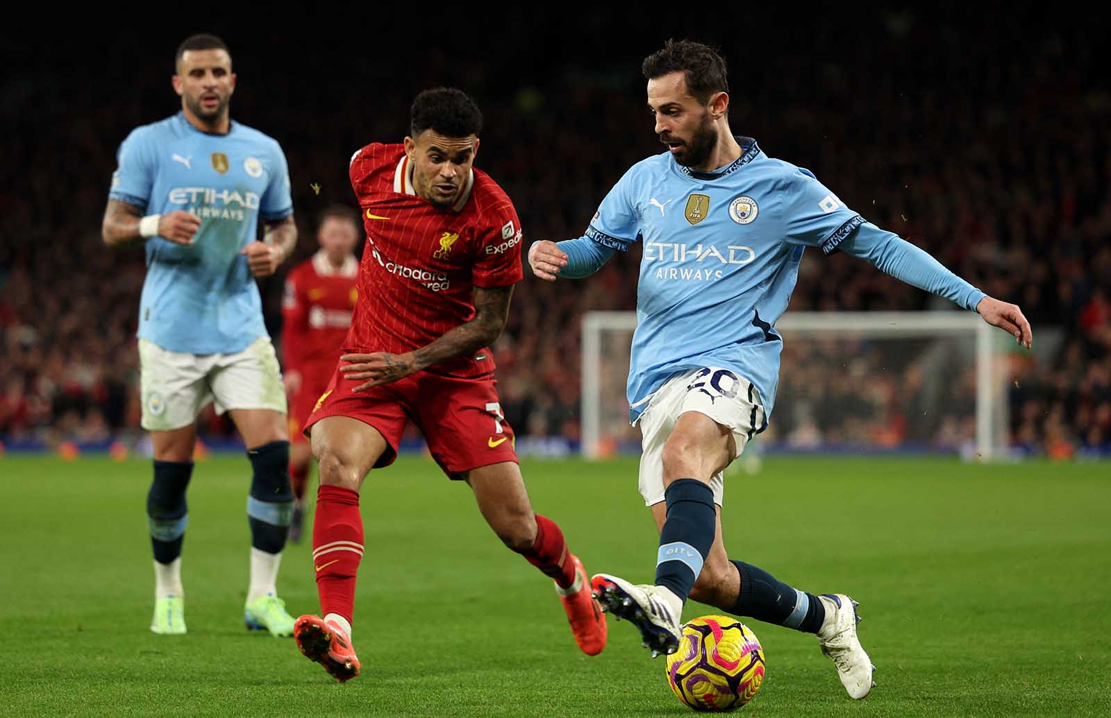 Luis Diaz co the roi Liverpool vao he nay khi Florian Wirtz xuat hien. Anh: AFP