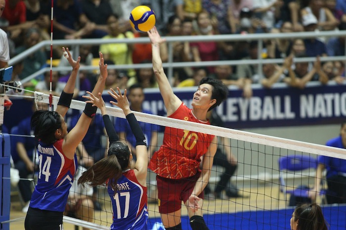 Bich Tuyen la cay ghi diem chu luc cua Viet Nam. Anh: Quyet Thang