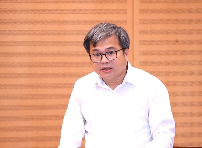 Nuevo vicepresidente del Comite Popular de Hanoi Truong Viet Dung. Foto: Dinh Hiep