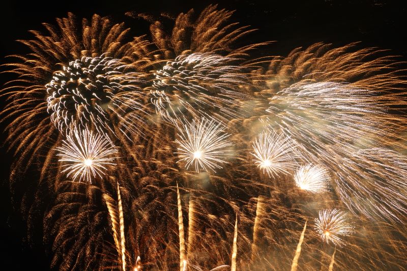 The impressive comeback of the reigning Chinese runner-up with fireworks. Photo: Tran Thi