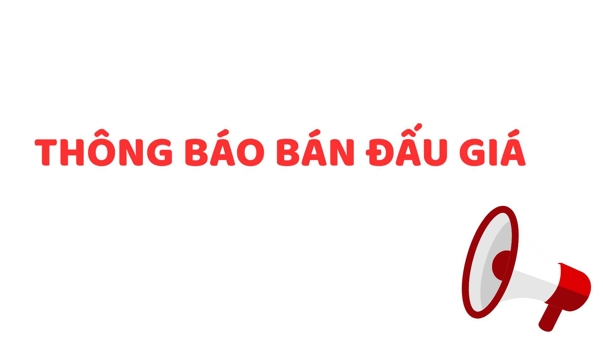 Notice of property auction. Photo: Ha May