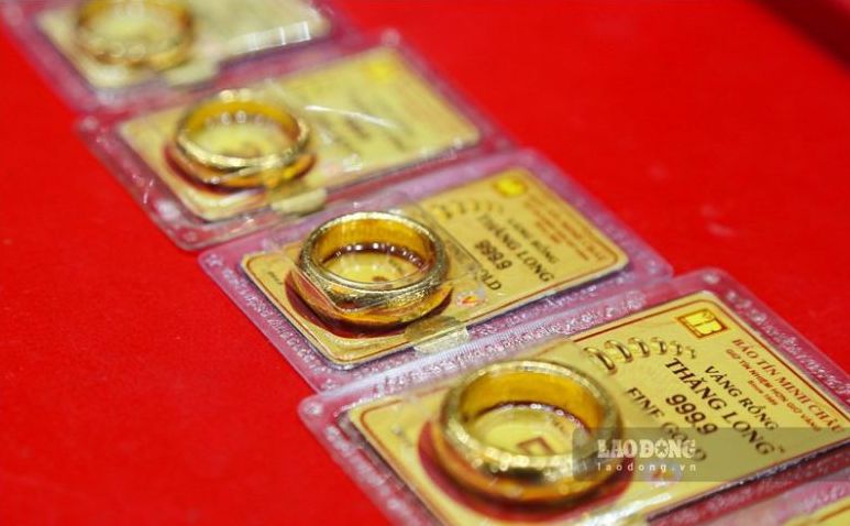 Gia vang tang manh khi tinh hinh Trung Dong cang thang. Anh: Phan Anh