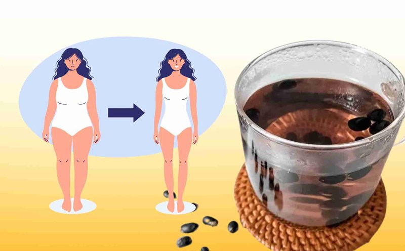 Tips on how to cook delicious black beans to help lose weight and detoxify the body in hot weather. Graphics: Dinh Dinh