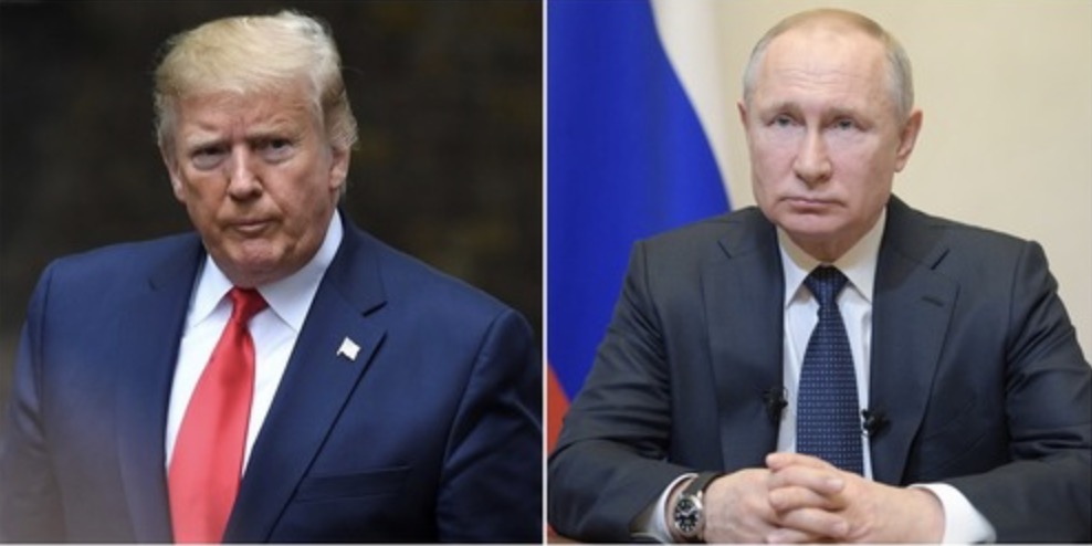 El presidente ruso Putin y el presidente de los Estados Unidos, Donald Trump. Foto: Xinhua