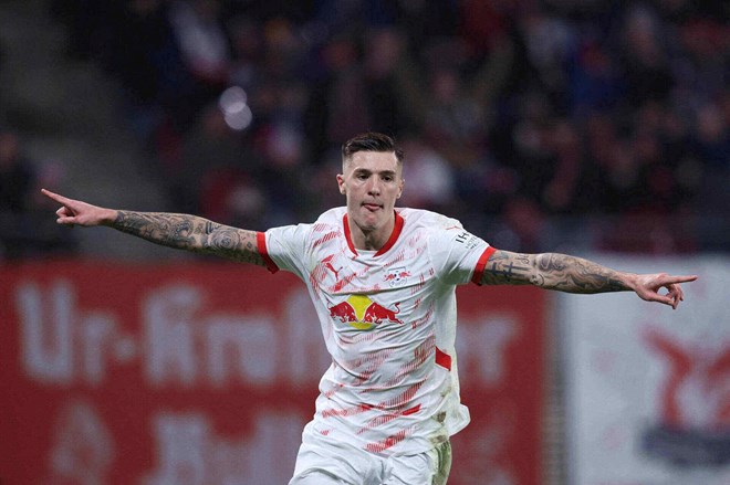 Arsenal se vap phai su canh tranh tu Bayern Munich trong thuong vu Sesko.  Anh: AFP