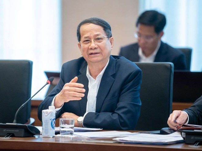 Chuyen gia kinh te, PGS.TS Ngo Tri Long. Anh: Lam Hien