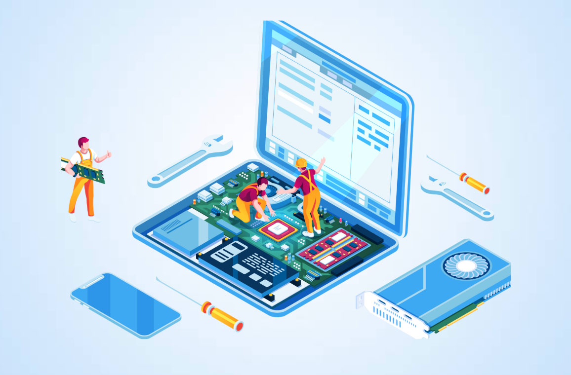 Benefits of upgrading RAM and hard drives to comprehensively speed up the computer. Graphics: Thien Nhan