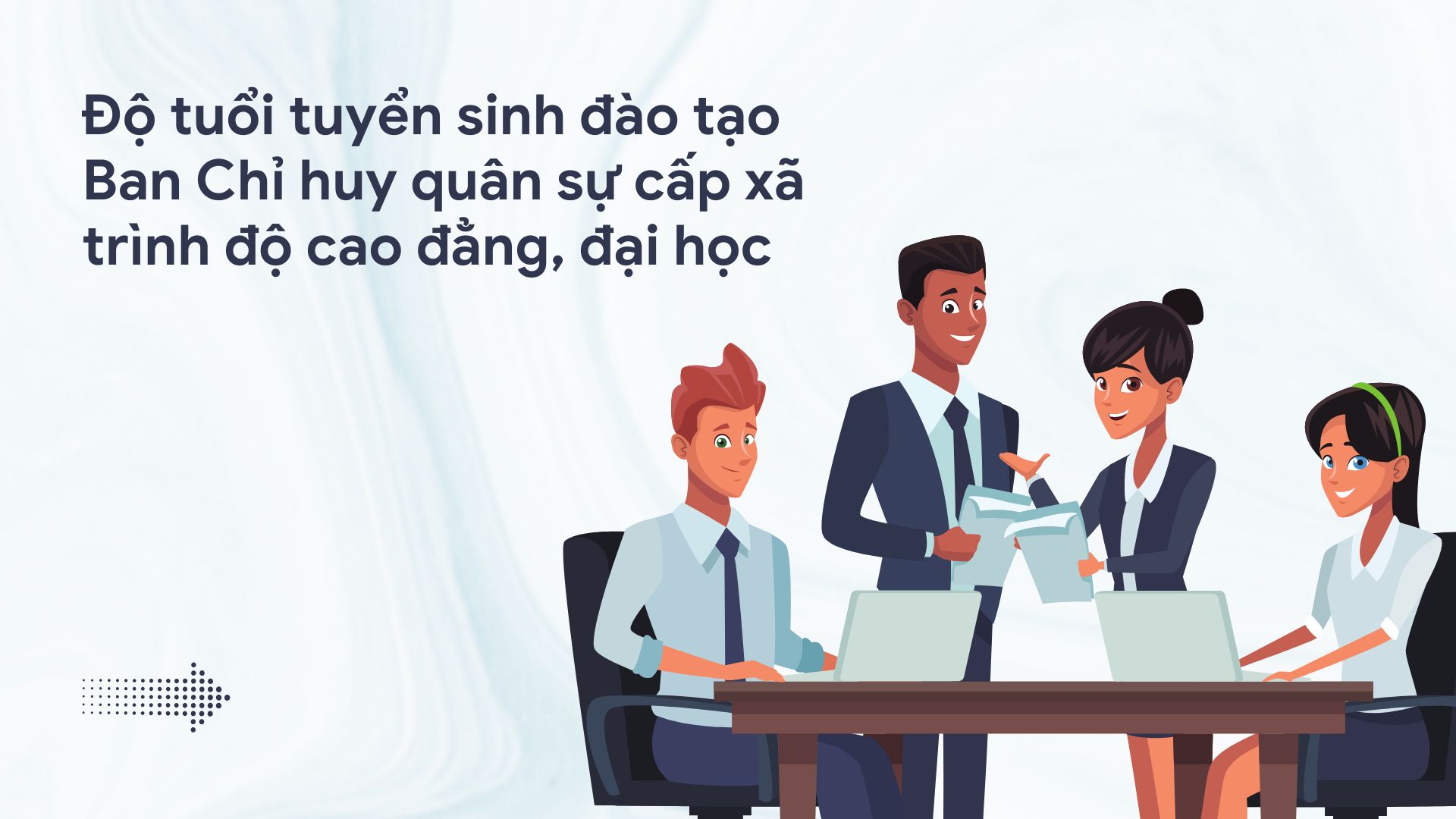 Age of enrollment for training at the Commune-level Military Command at college and university level