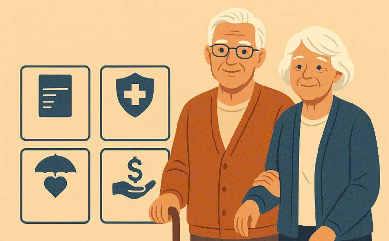 From July 1, there will be some additional policies for retirees. Graphics: Huong Giang