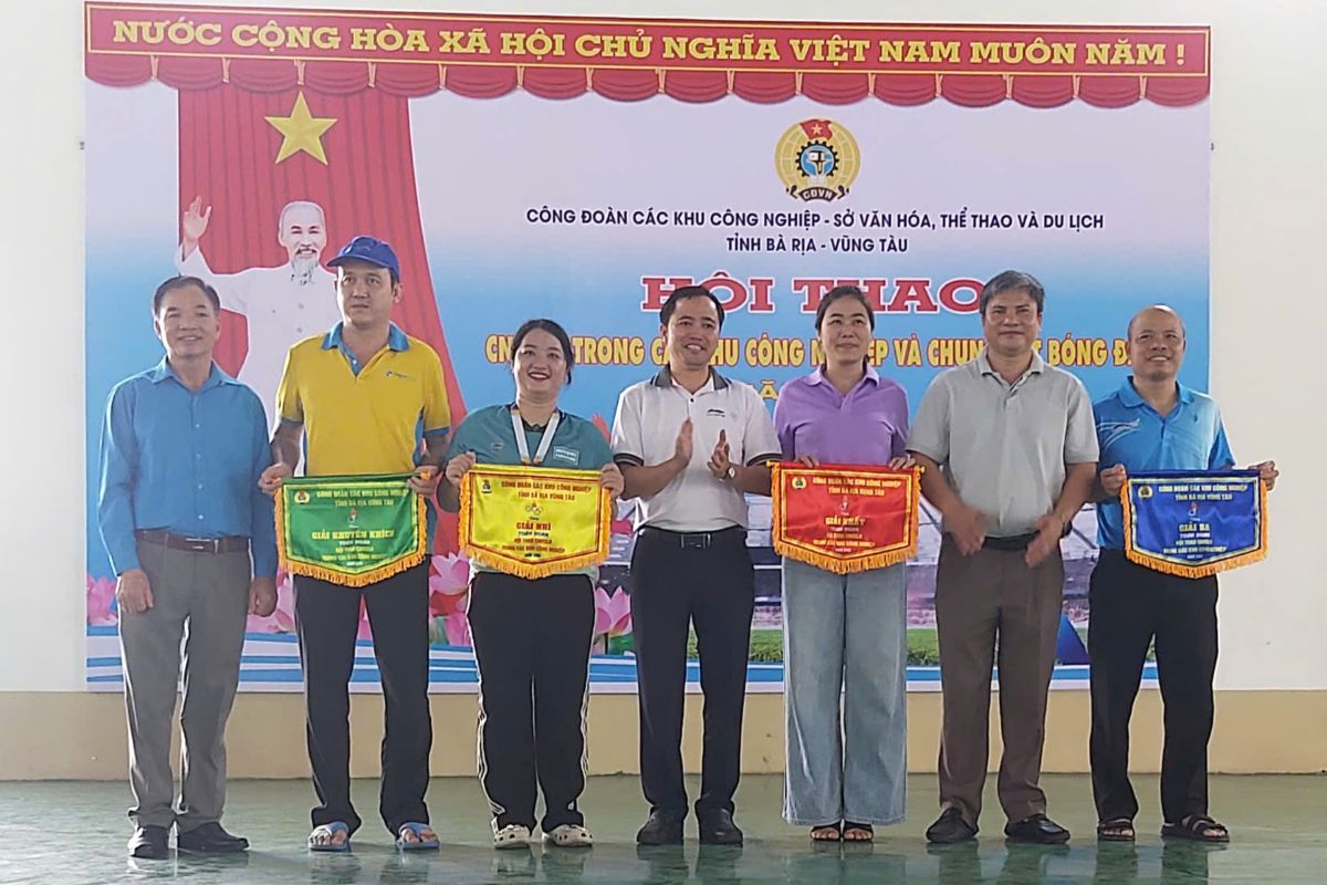 Otorgado a equipos con altos resultados en el festival deportivo. Foto: Thanh an