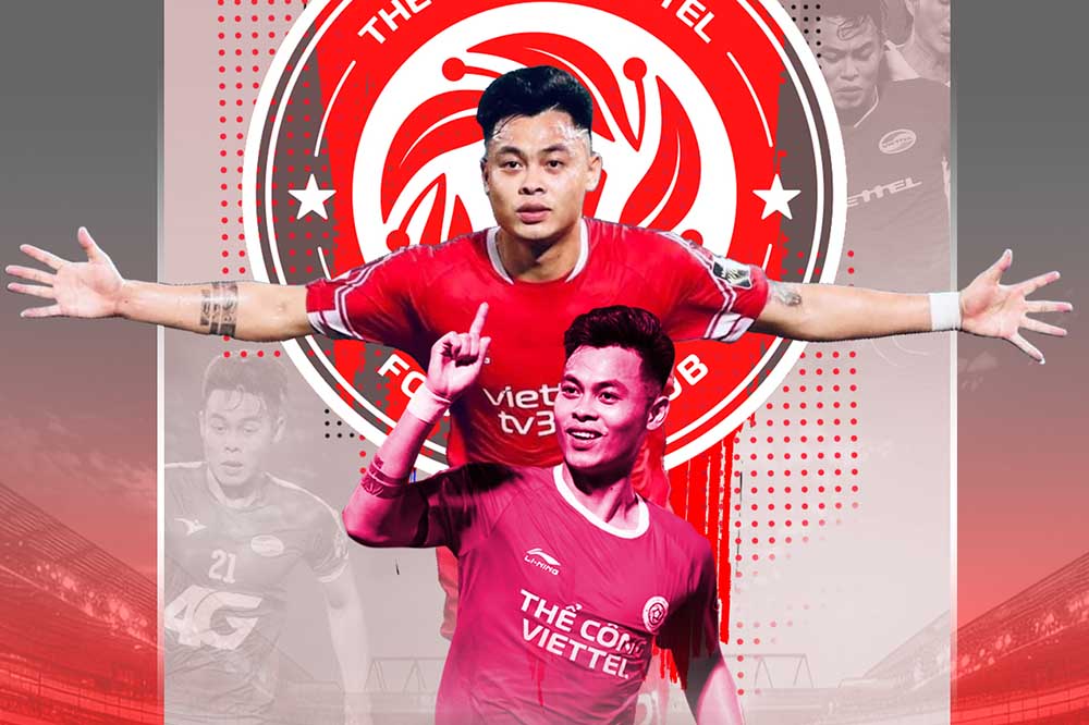 Nguyen Duc Chien parted ways with The Cong Viettel. Photo: TCVT