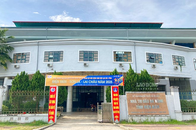 Điện Biên chi gần 15 tỉ đồng sửa chữa Nhà thi đấu đa năng