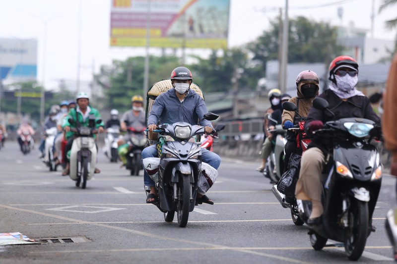 Hot weather in the South. Photo: Thanh Vu