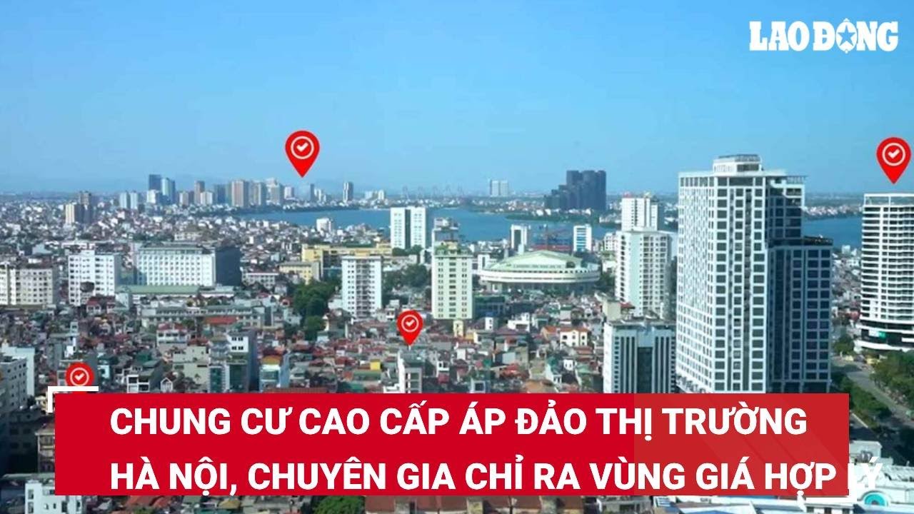 Apartamentos de alta clase abrumadores Hanoi Market, los expertos señalan un area de precios razonable.