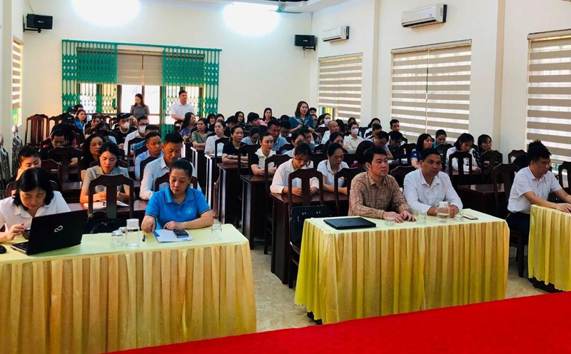Conference of Mong Cai City Labor Federation (Quang Ninh). Photo: Mong Cai Portal
