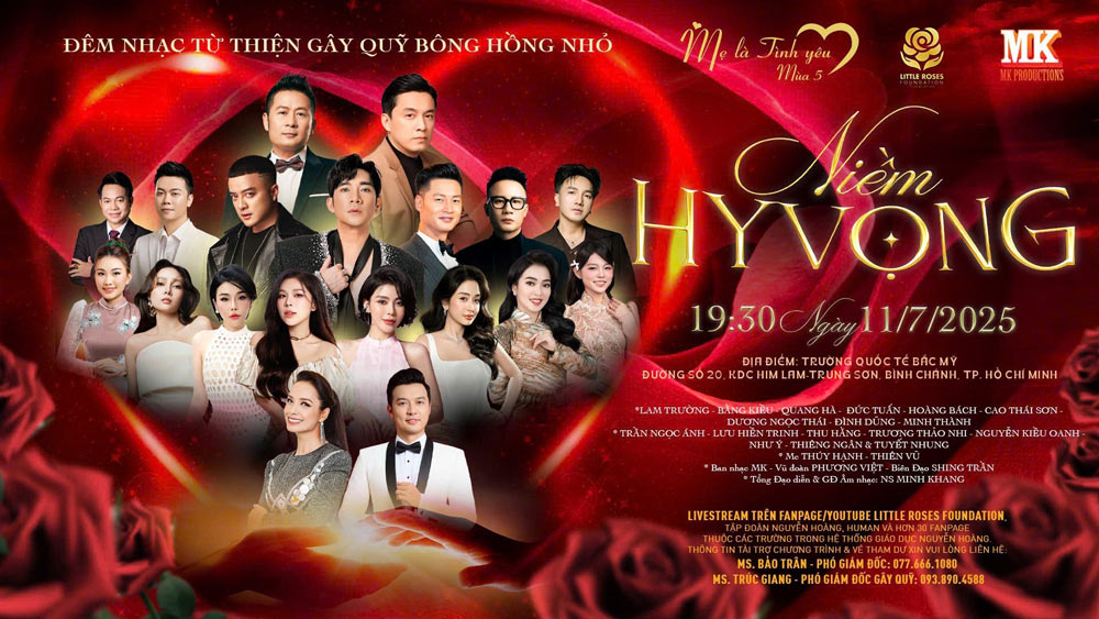 Voi chu de “Niem Hy Vong”, chuong trinh “Me la Tinh Yeu” 2025 gui trao thong diep nhan van giua thoi “hien dai long”.