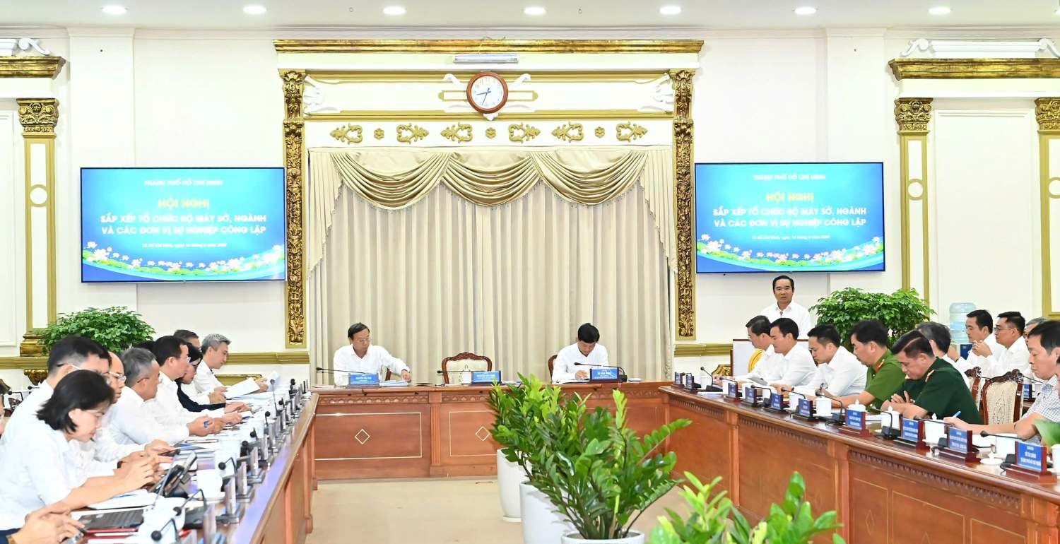 TPHCM, Binh Duong va Ba Ria - Vung Tau hop ban phuong an sap xep to chuc bo may. Anh: Viet Dung