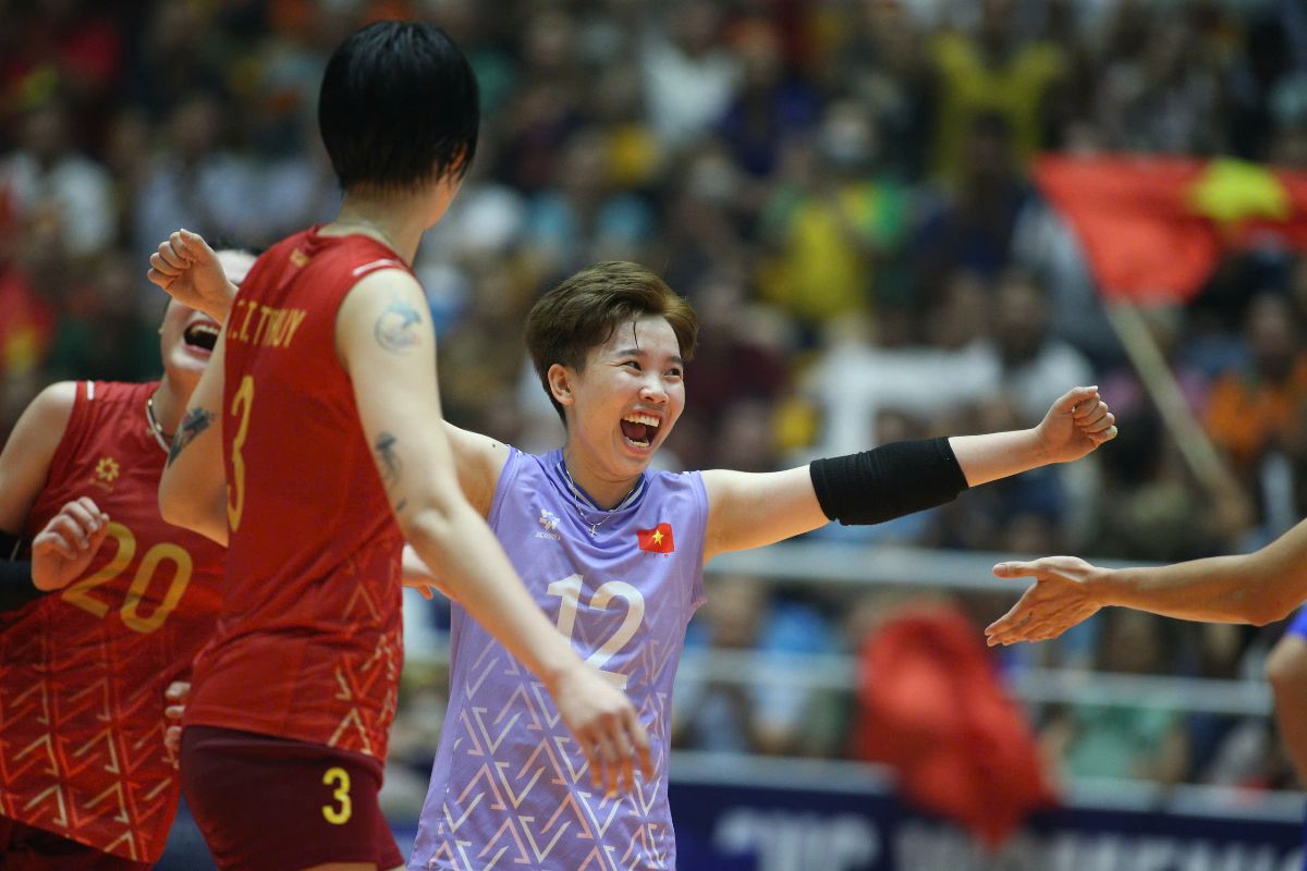 Khanh Dang la libero so 1 cua bong chuyen nu Viet Nam. Anh: Quyet Thang