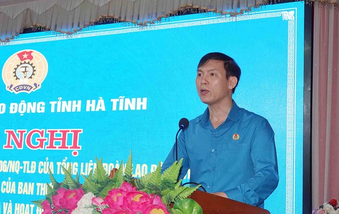 Công đoàn Hà Tĩnh tổ chức 861 cuộc kiểm tra, giám sát trong 6 tháng đầu năm