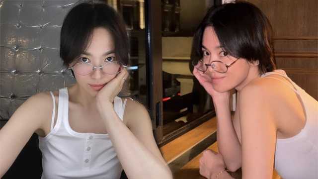 Song Hye Kyo in a series of newly posted photos. Photo: All Kpop