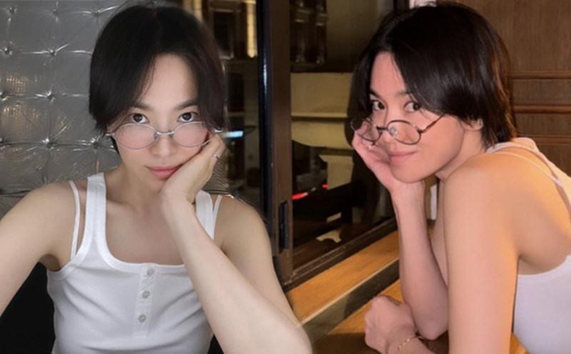 Song Hye Kyo in a series of newly posted photos. Photo: All Kpop