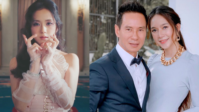 Jisoo y la pareja Ly Hai - Minh Ha. Foto: personaje proporcionado, YG