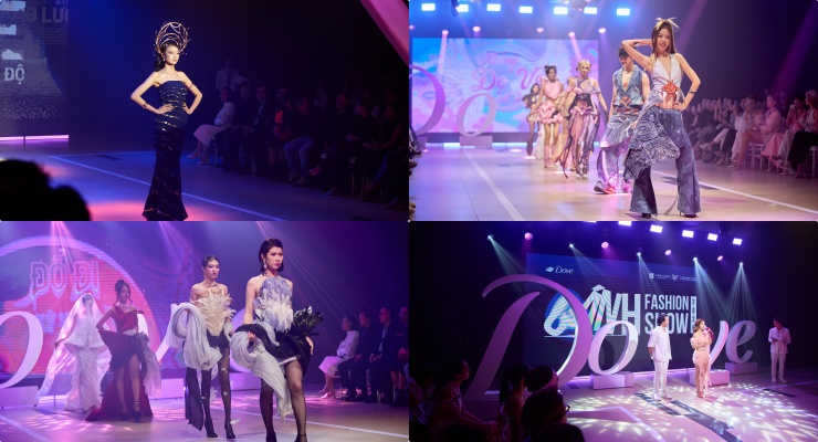 La marca Dove acompaña a la coleccion de moda. Foto: Comite Organizador proporcionado.