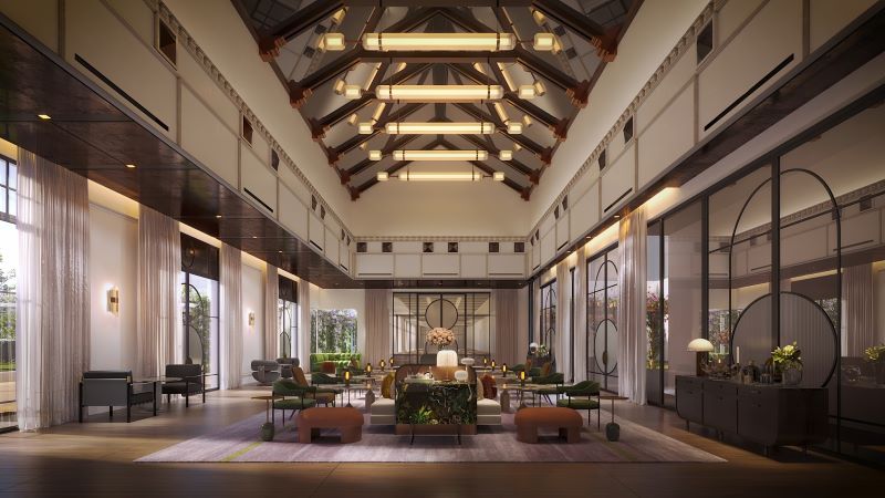 Trung tam cham soc suc khoe PMC se nam trong khong gian sang trong cua Country Club 5 sao, co quy mo 1,7 ha, tai trung tam Thanh Xuan Valley. Anh: BIM Land