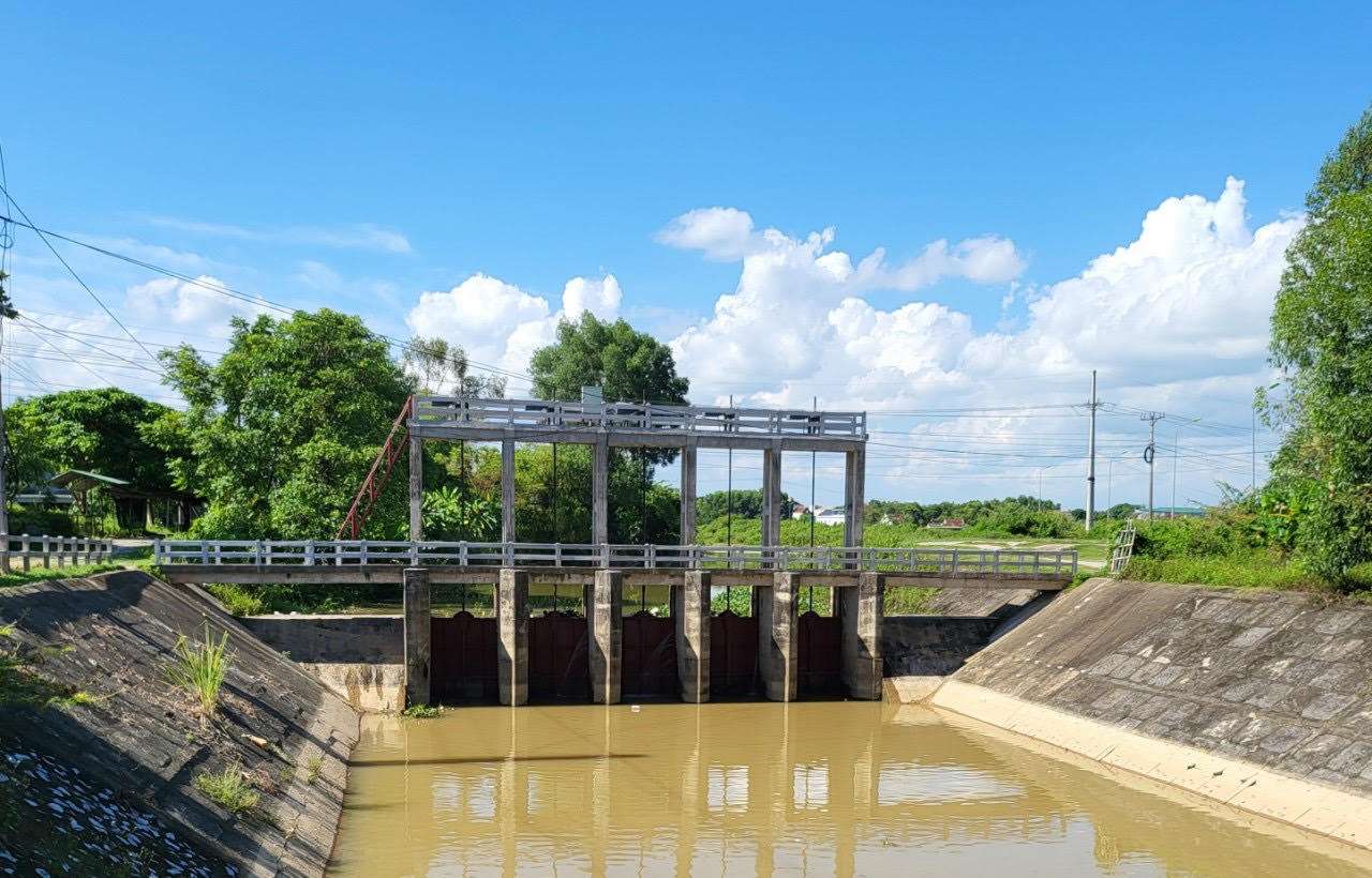 Nghe An will merge 7 irrigation companies into one unit. Photo: Ngoc Anh