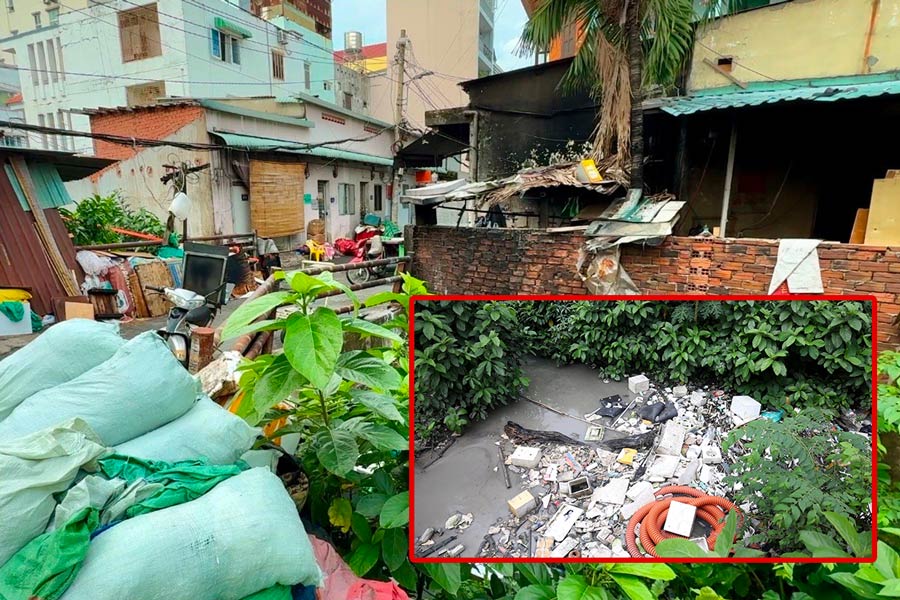 HCMC clears 142 households, "rescues" polluted canals near Tan Son Nhat airport