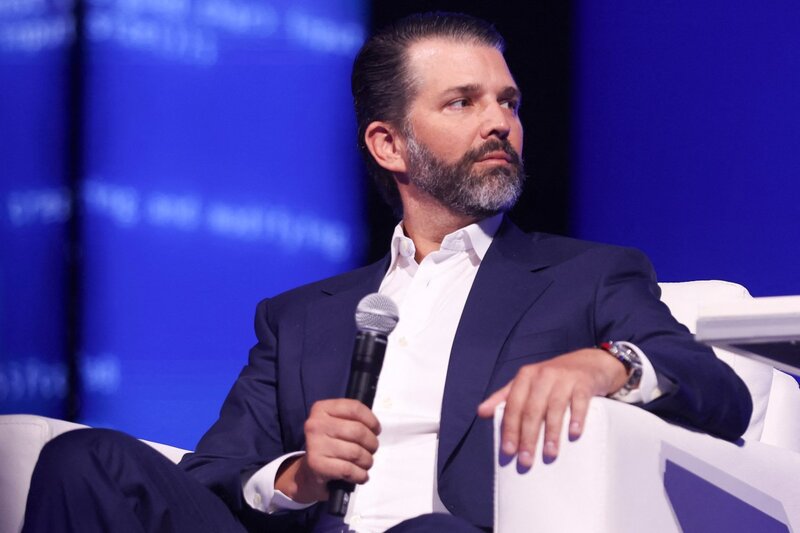 Donald Trump Jr., hijo de Trump. Foto: AFP