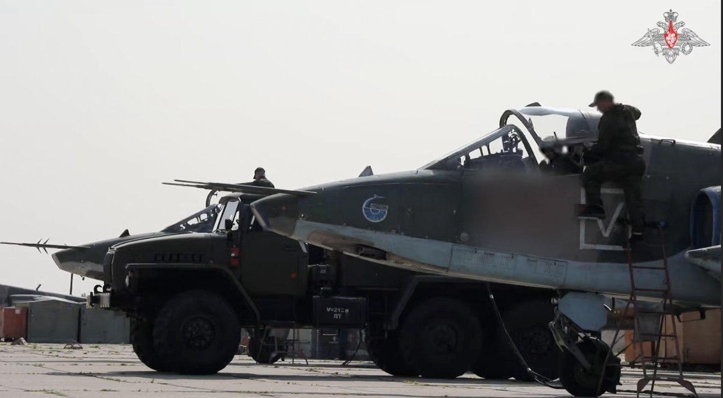 Russia's Su-25. Photo: Russian Ministry of Defense