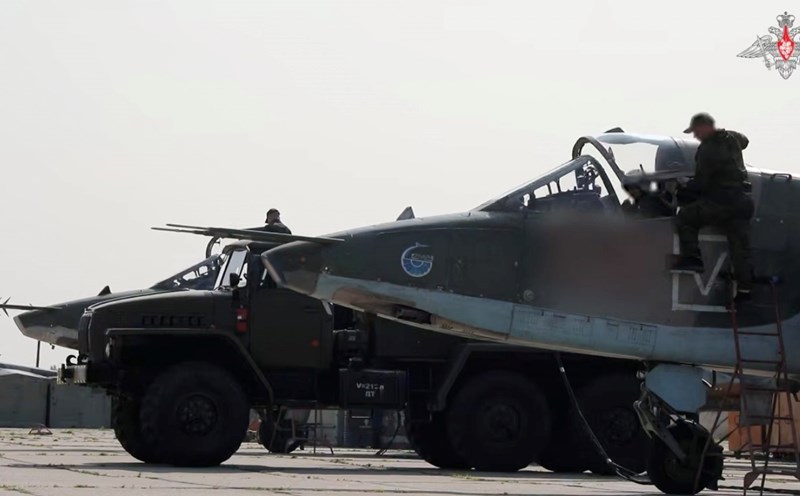 Russia's Su-25. Photo: Russian Ministry of Defense