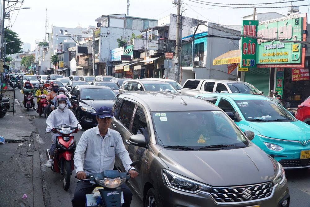Hot weather in the South. Photo: Nguyen Chan