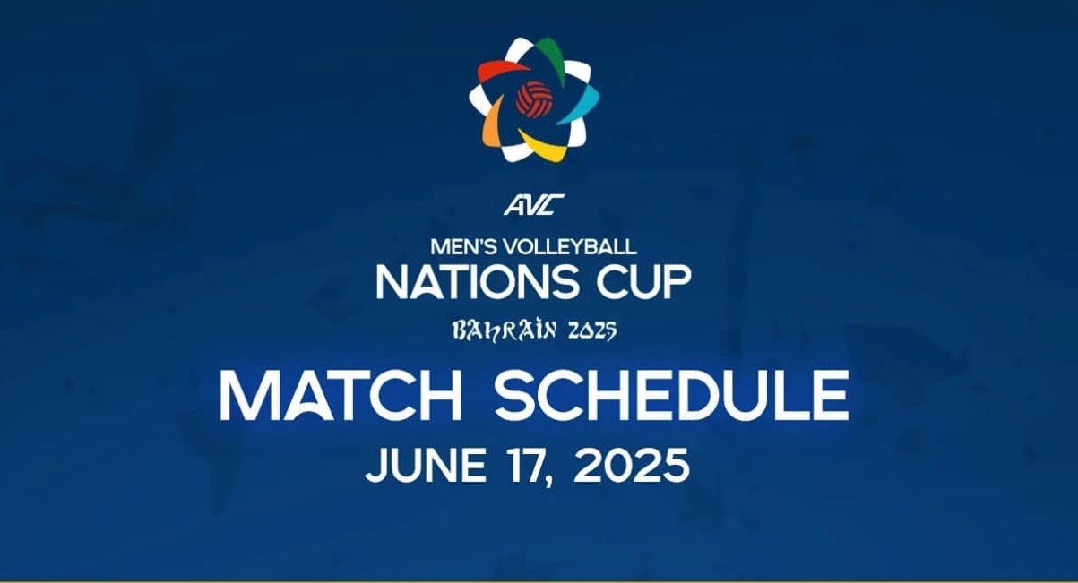 El torneo de voleibol masculino AVC Nations Cup 2025 comenzo hoy (17.6). Foto: AVC