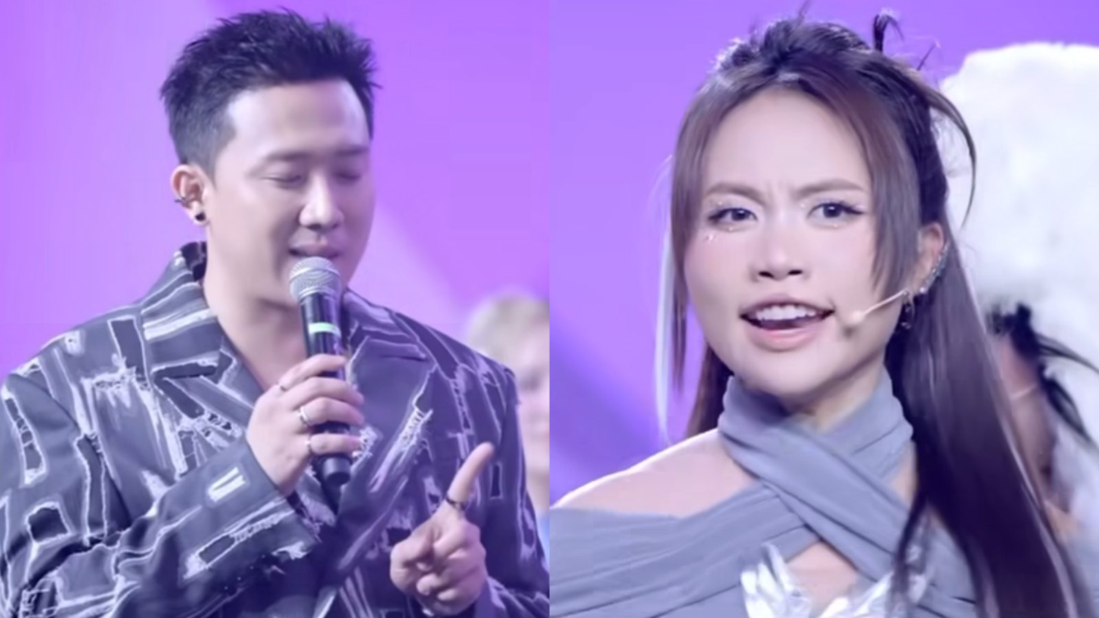 Tran Thanh van giu cach xung ho chu - chau voi Phuong My Chi hon 10 nam. Anh: Nha san xuat Em xinh say hi