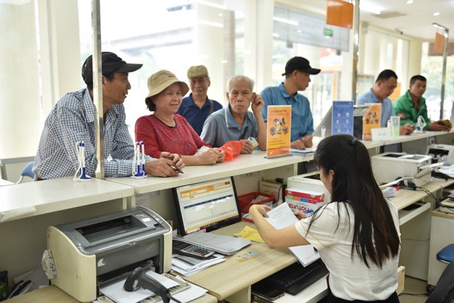 Lịch chi trả lương hưu sau sáp nhập từ ngày 1.7
