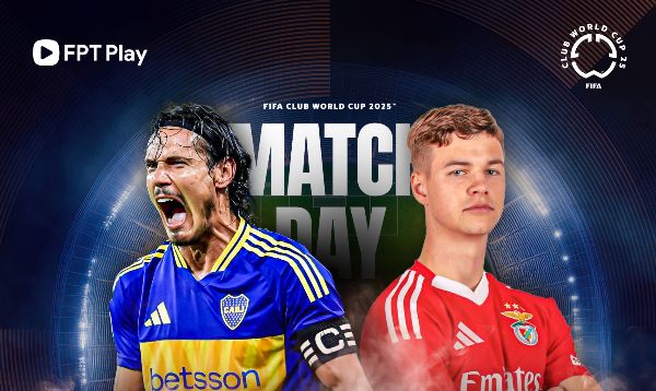 Boca Juniors dibujo 2-2 antes del Benfica. Foto: FPT Play