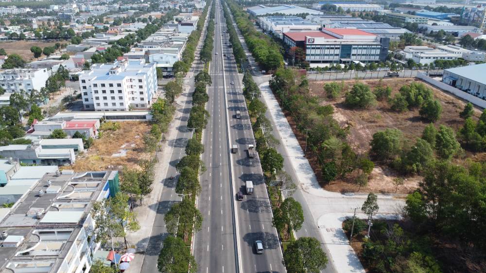 Thoi Hoa Ward es la unica unidad administrativa en la provincia de Binh Duong que se mantiene cuando se organice. Foto: Dinh Trong