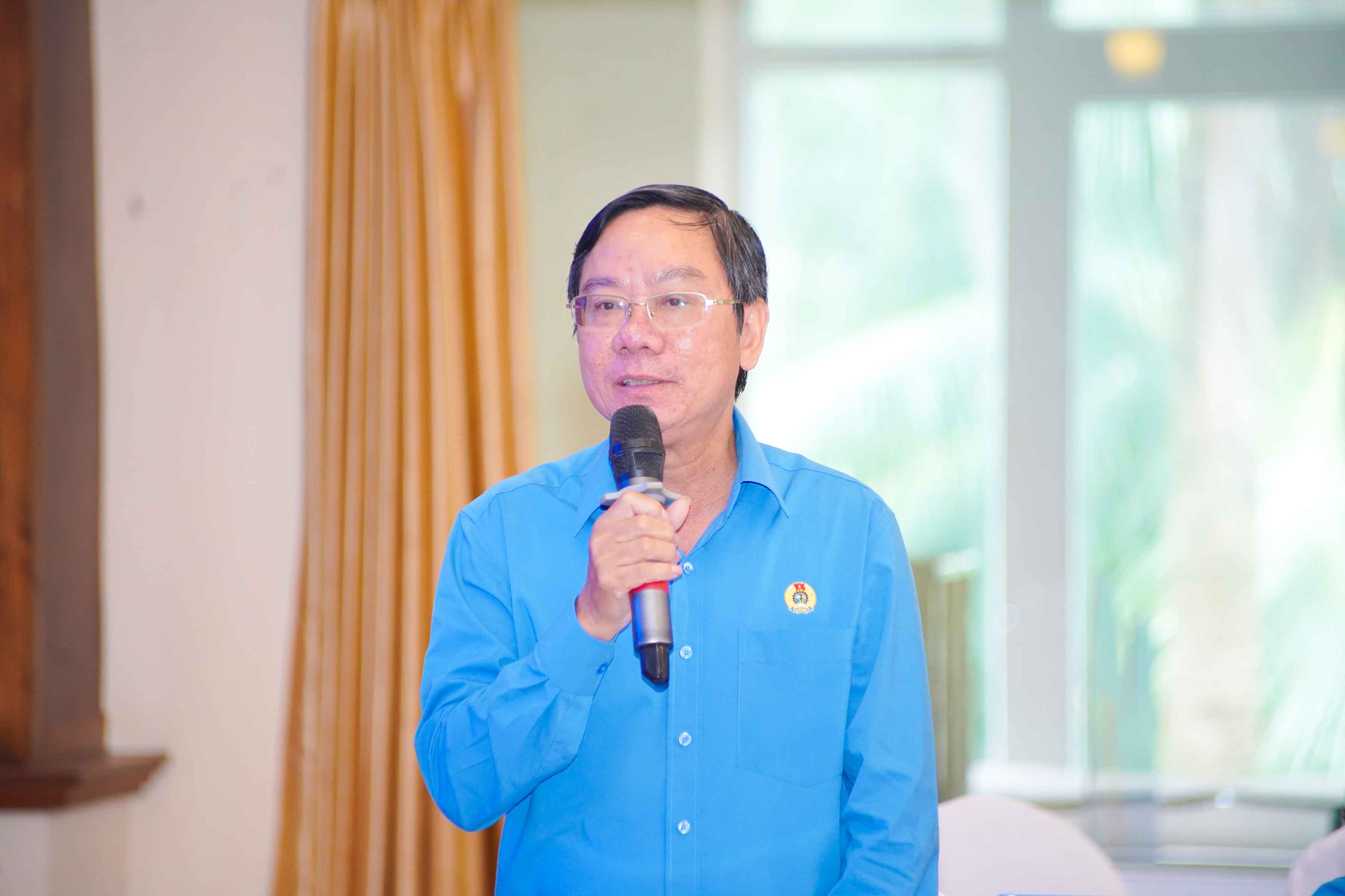 Cac dai bieu phat bieu tai hoi nghi. Anh: Duy Chuong