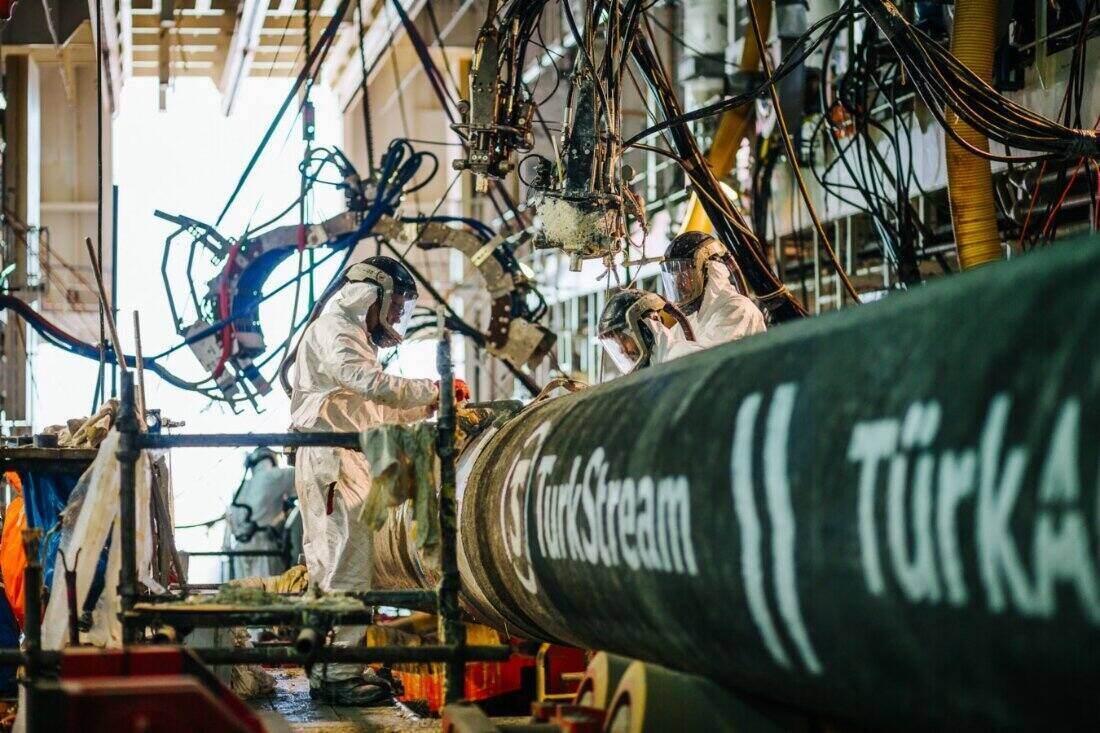 Para rescindir los contratos de gas quemadores de gas rusos y de la UE, habra fuerza mayor y no compensacion. Foto: Gazprom