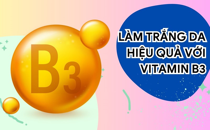 Vitamin B3 helps improve skin pigmentation, reducing dark spots. Graphic photo: Huong Son