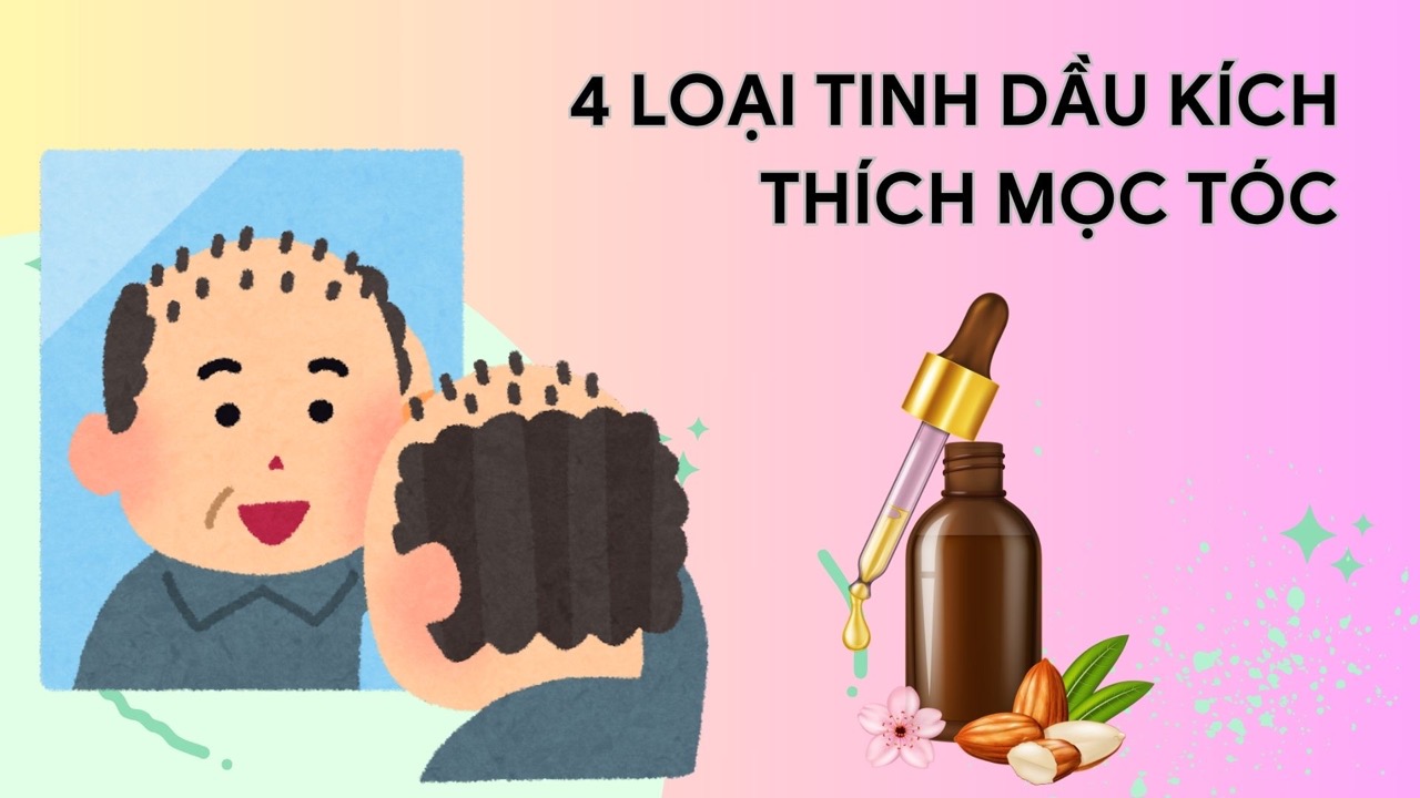 Rosemary essential oil helps blood circulation in the scalp, stimulating hair growth. Graphic photo: HUENG SON