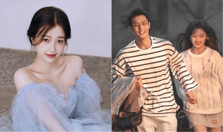 Ngu Thu Han was mentioned after the rumor of Tran Tinh Kha and Ton Thien breaking up. Photo: Xinhua/producer of the movie People's Fireworks