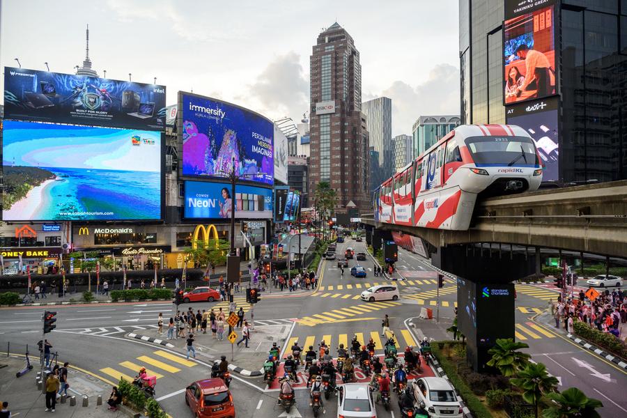 La escena en Kuala Lumpur, Malasia. Un nuevo tiroteo ocurrio en Cheras de Kuala Lumpur el 17 de junio. Foto: Xinhua