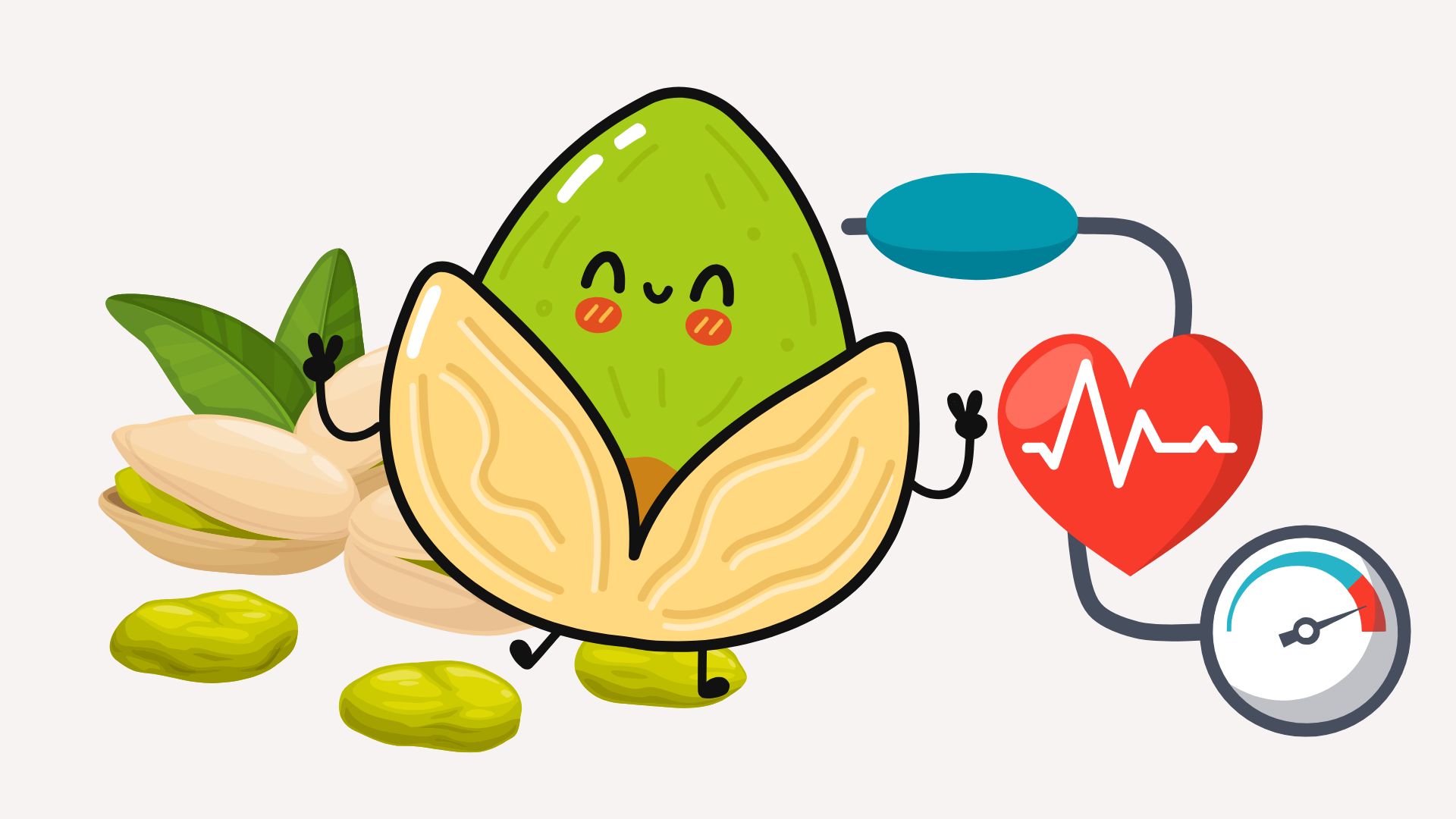 Pistachios help control blood pressure. Graphics: Thanh Thanh