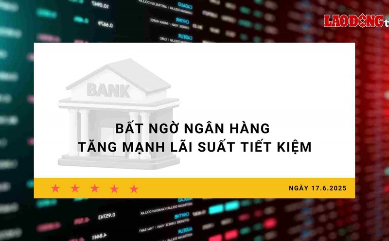 Interest rate 17.6: Unexpectedly, banks sharply increase savings interest rates